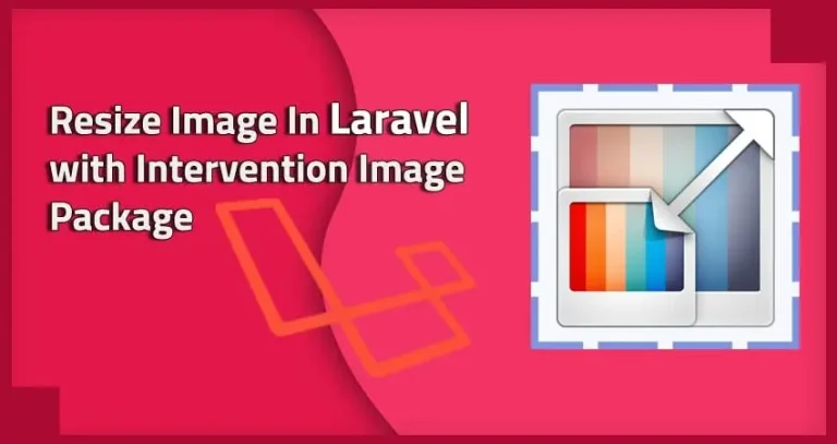 Resize Image In Laravel with Intervention Image Package