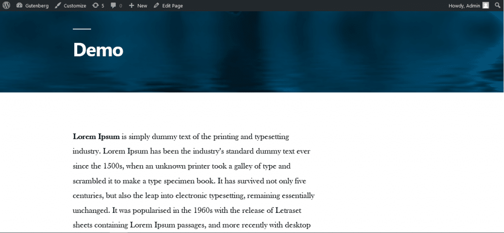 Show frontend