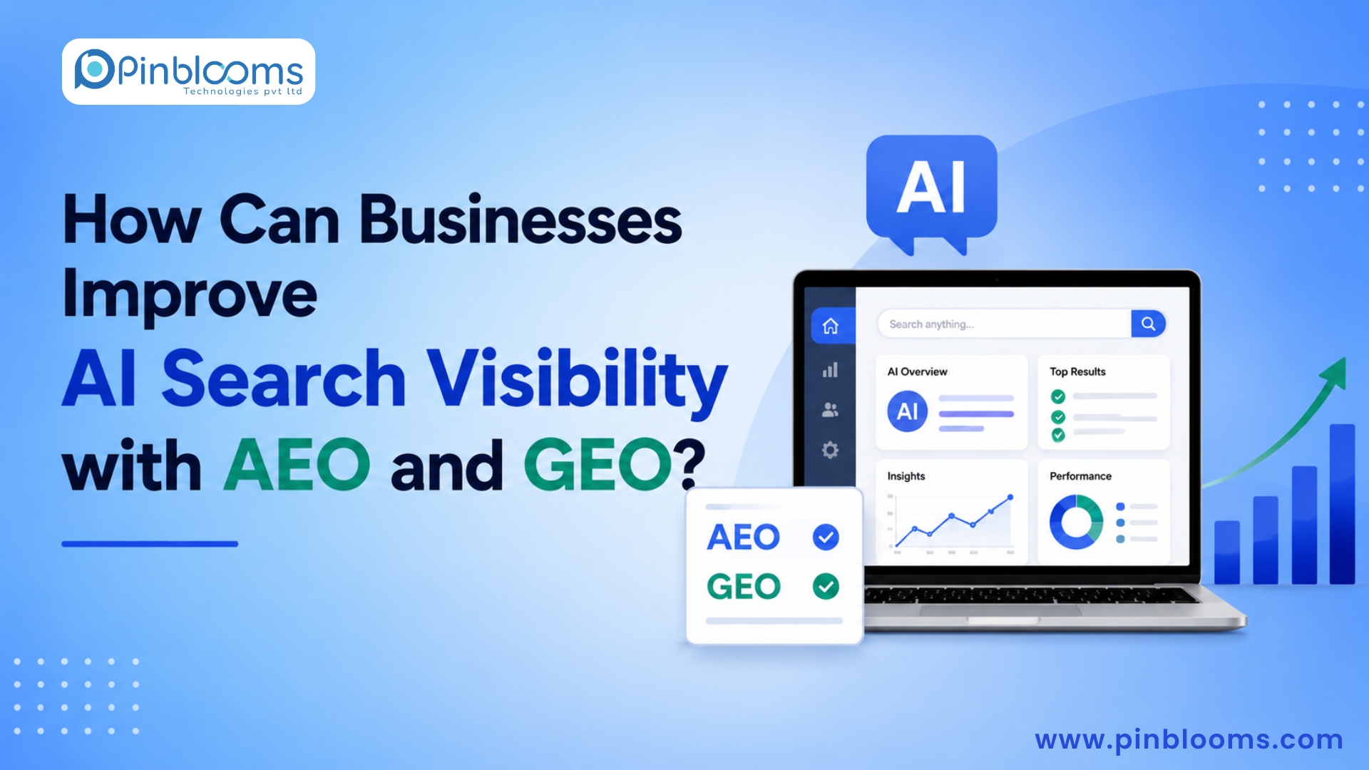 How businesses can improve AI search visibility with AEO and GEO using structured content, AI search optimization, and answer engine optimization strategies.