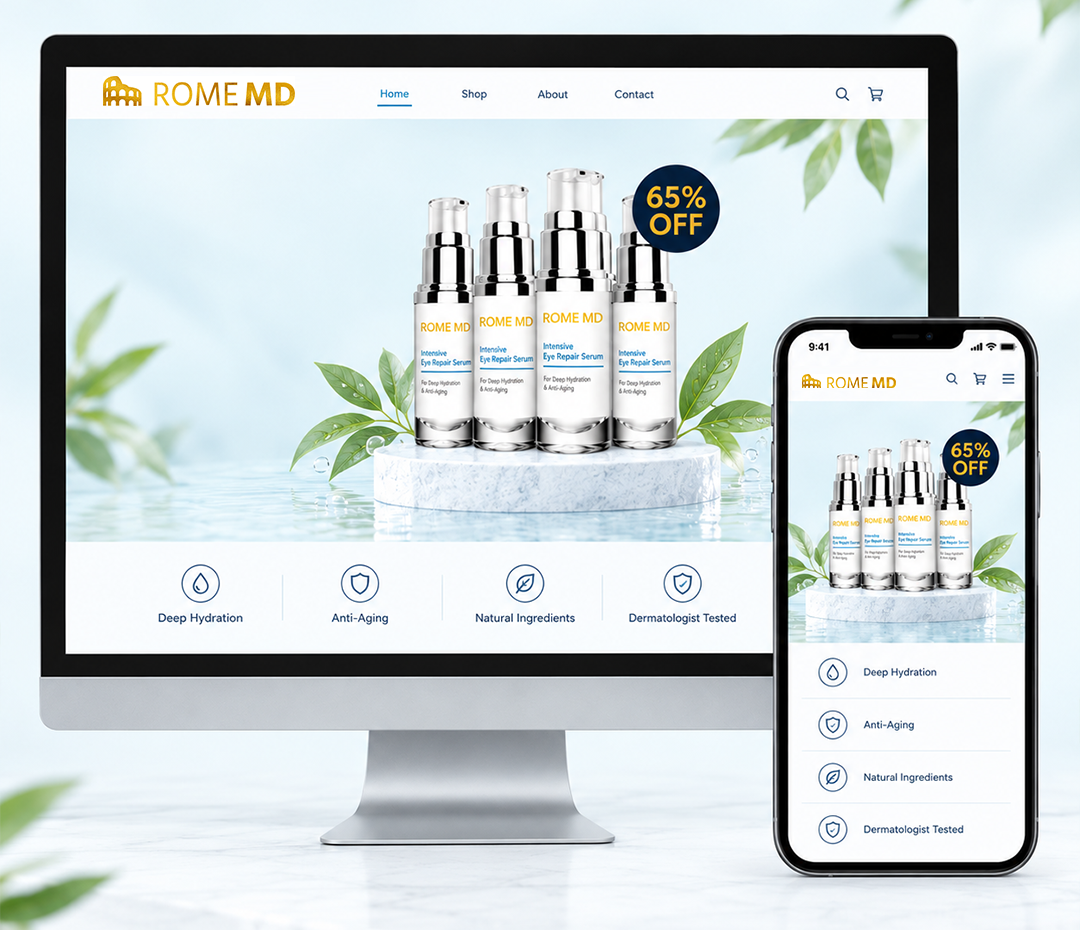 RomeMD – Eye Serum One-Time Offer (Men)