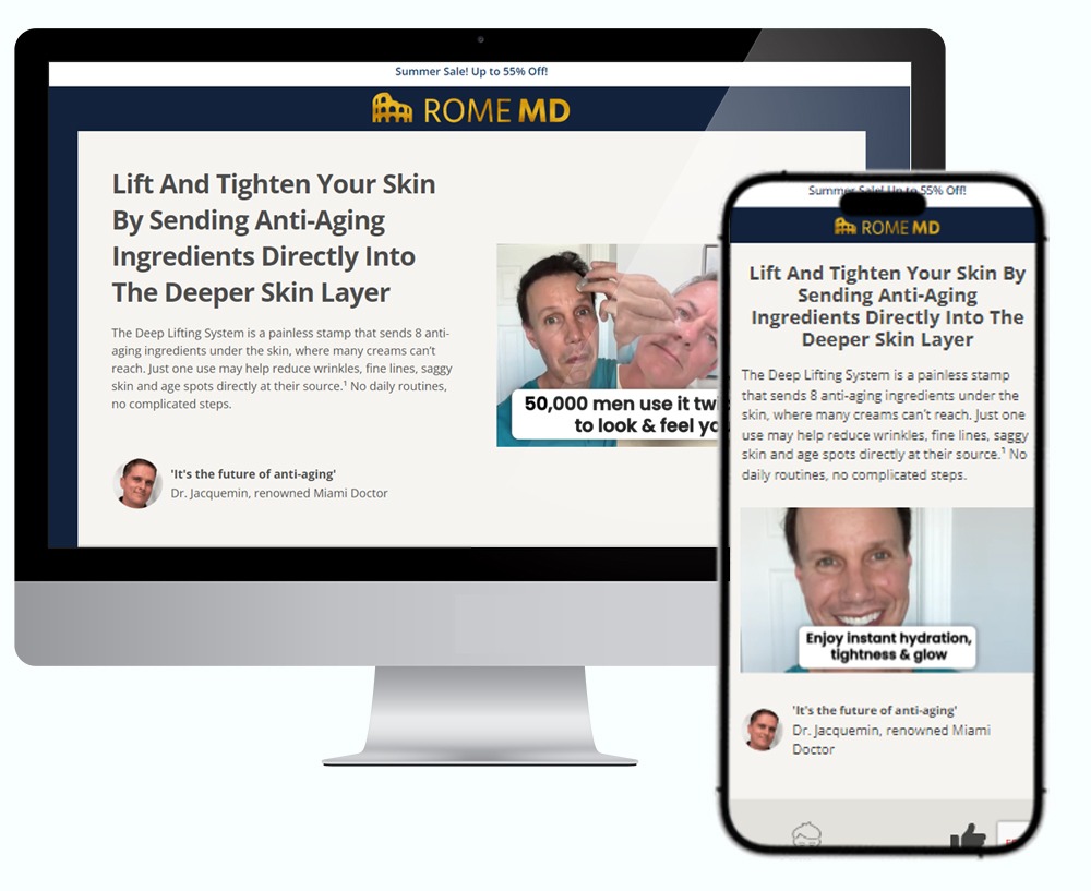 RomeMD – Deep Lifting System (Men)